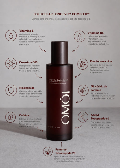 OMŌI Longevity Scalp Serum